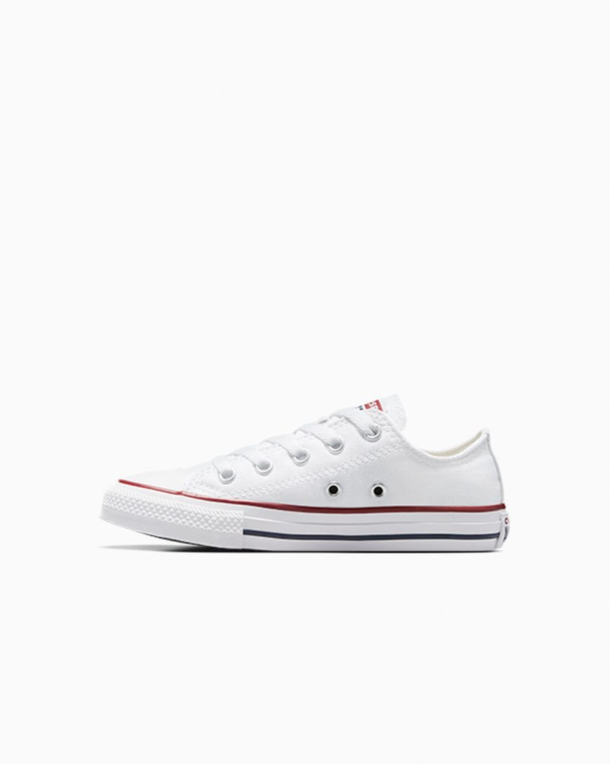 Tenis Converse Chuck Taylor All Star Classicos Cano Baixo Menino Branco | PT M03850T